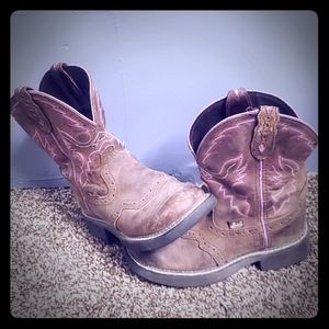 EUC Girl's Justin Gypsy Boots Size 5 1/2